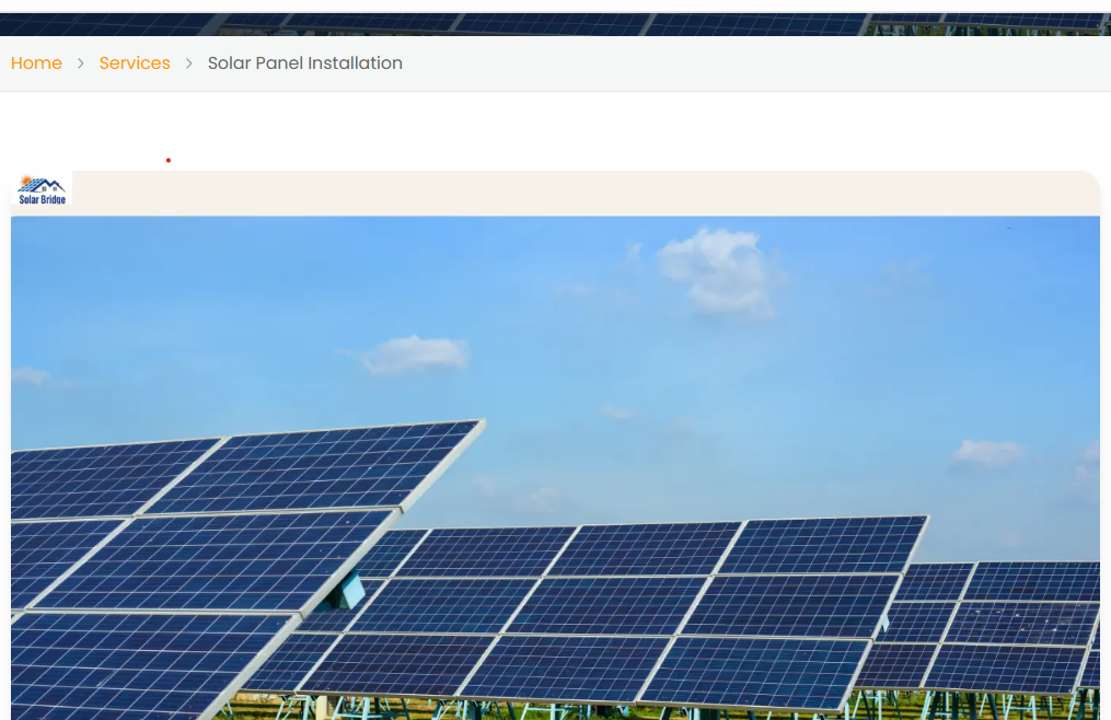 Solar panel setup 2